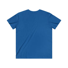 Load image into Gallery viewer, Tethered 2025 Fitted V-Neck T-Shirt – Stylized Script Logo Tee