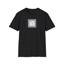 Load image into Gallery viewer, Lyons Den Productions "Gray" Logo Men's Fitted Short Sleeve Tee