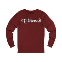 Load image into Gallery viewer, Tethered 2025 Unisex Long Sleeve Tee — Elegant Swirl Logo Shirt