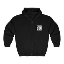 Load image into Gallery viewer, 20th Anniversary LDP Filmography Unisex Heavy Blend™ Full Zip Hooded Sweatshirt