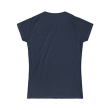 Load image into Gallery viewer, Lyons Den Productions "Gray" Logo Women's Softstyle Fitted Tee