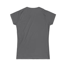 Load image into Gallery viewer, Lyons Den Productions "Gray" Logo Women's Softstyle Fitted Tee