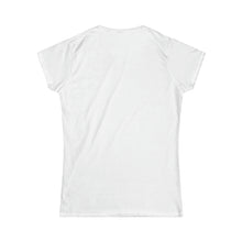 Load image into Gallery viewer, Lyons Den Productions "Gray" Logo Women's Softstyle Fitted Tee