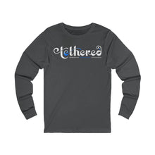 Load image into Gallery viewer, Tethered 2025 Unisex Long Sleeve Tee — Elegant Swirl Logo Shirt