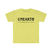 Load image into Gallery viewer, Unearth Black Logo Men's Fitted Short Sleeve Tee