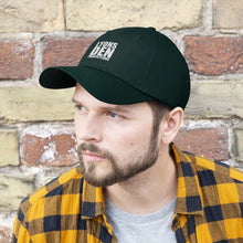 Load image into Gallery viewer, Lyons Den Productions White Logo Unisex Twill Hat