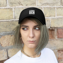 Load image into Gallery viewer, Lyons Den Productions White Logo Unisex Twill Hat