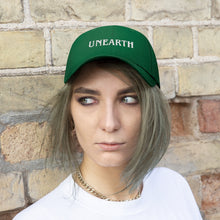 Load image into Gallery viewer, Unearth White Logo Unisex Twill Hat