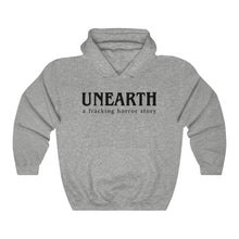 Load image into Gallery viewer, Unearth Black Logo Unisex Heavy Blend™ Hooded Sweatshirt
