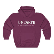 Load image into Gallery viewer, Unearth White Logo Unisex Heavy Blend™ Hooded Sweatshirt