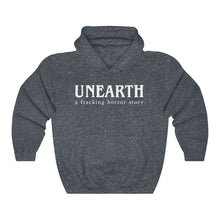 Load image into Gallery viewer, Unearth White Logo Unisex Heavy Blend™ Hooded Sweatshirt