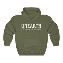 Load image into Gallery viewer, Unearth White Logo Unisex Heavy Blend™ Hooded Sweatshirt