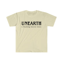 Load image into Gallery viewer, Unearth Black Logo Men's Fitted Short Sleeve Tee