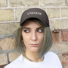 Load image into Gallery viewer, Unearth White Logo Unisex Twill Hat