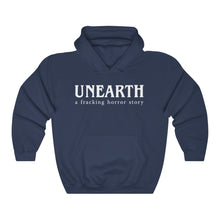 Load image into Gallery viewer, Unearth White Logo Unisex Heavy Blend™ Hooded Sweatshirt