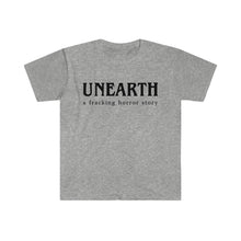 Load image into Gallery viewer, Unearth Black Logo Men's Fitted Short Sleeve Tee