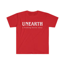 Load image into Gallery viewer, Unearth White Logo Men's Fitted Short Sleeve Tee