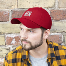 Load image into Gallery viewer, Lyons Den Productions White Logo Unisex Twill Hat