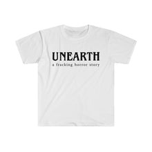 Load image into Gallery viewer, Unearth Black Logo Men's Fitted Short Sleeve Tee