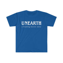 Load image into Gallery viewer, Unearth White Logo Men's Fitted Short Sleeve Tee