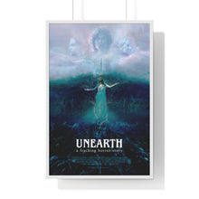 Load image into Gallery viewer, Unearth Premium Black or White Framed Official Movie Poster with Matte finish