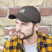 Load image into Gallery viewer, Lyons Den Productions White Logo Unisex Twill Hat