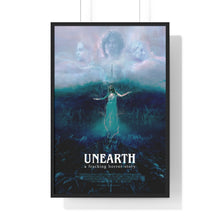 Load image into Gallery viewer, Unearth Premium Black or White Framed Official Movie Poster with Matte finish