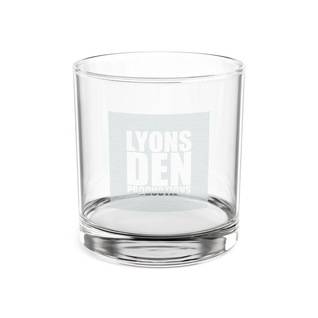 LDP Engraved Whiskey Glass 10.5oz — Lyons Den Logo Rocks Glass