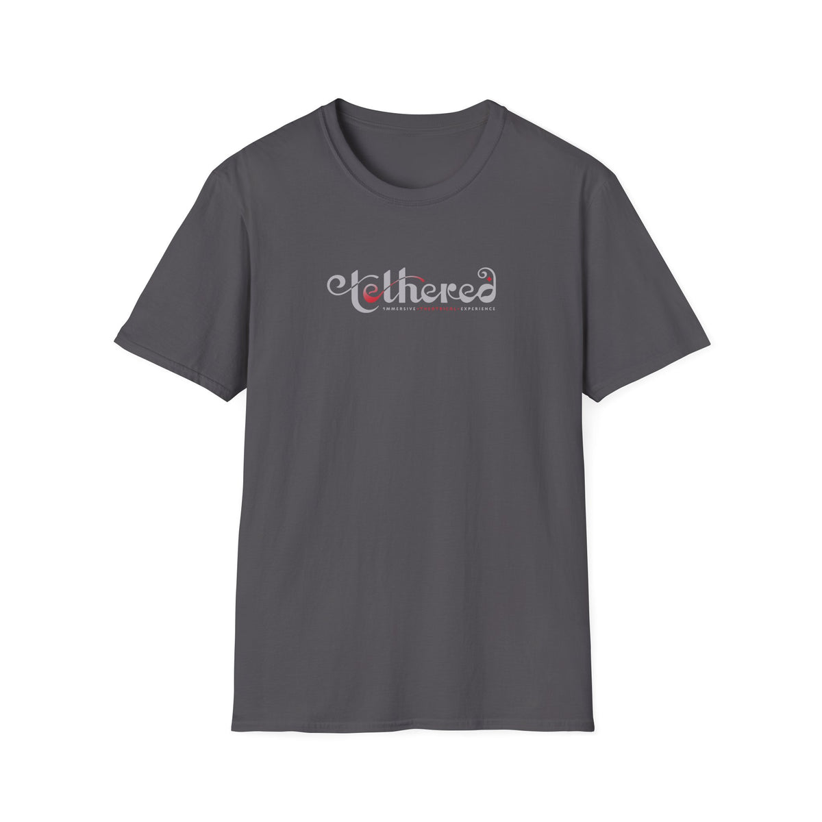 Tethered "White" Logo Unisex Softstyle T-Shirt