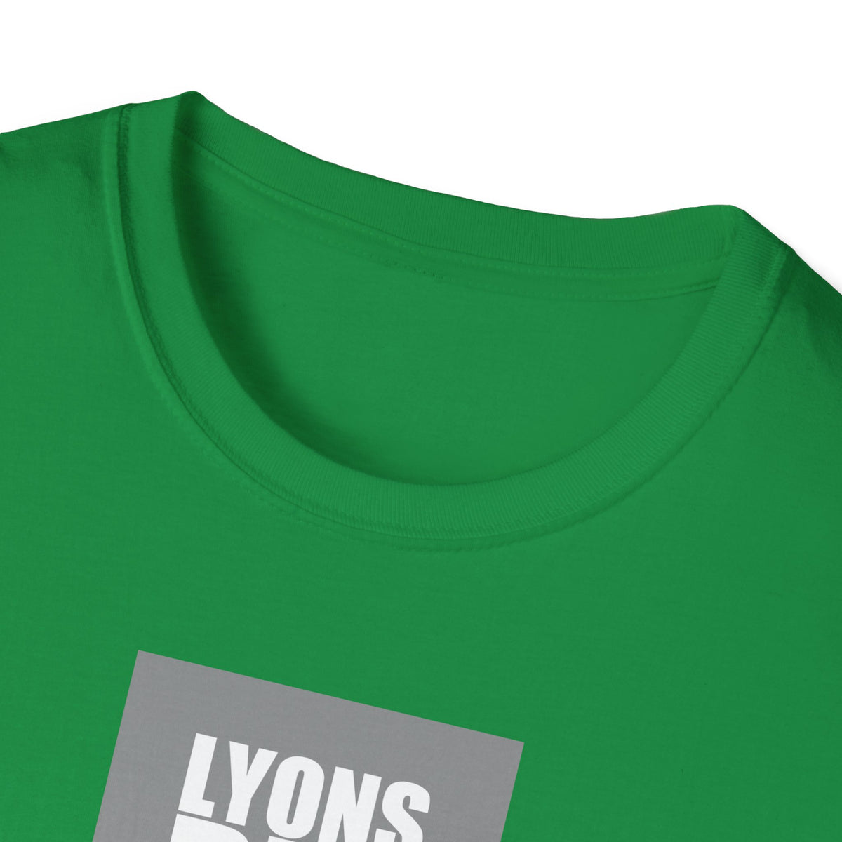 Lyons Den Productions "Gray" Logo Men's Fitted Short Sleeve Tee