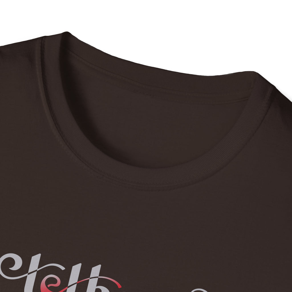 Tethered "White" Logo Unisex Softstyle T-Shirt