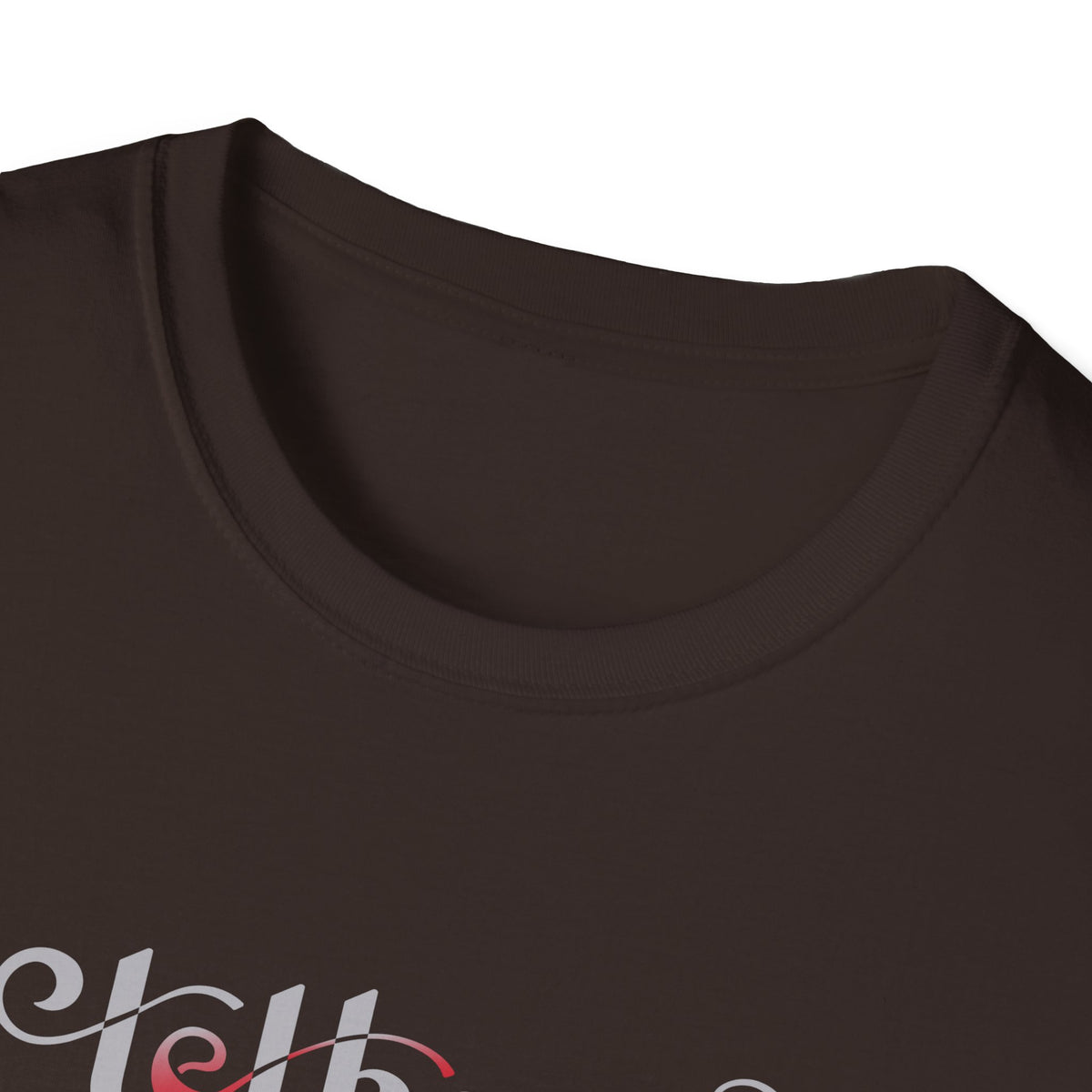 Tethered "White" Logo Unisex Softstyle T-Shirt