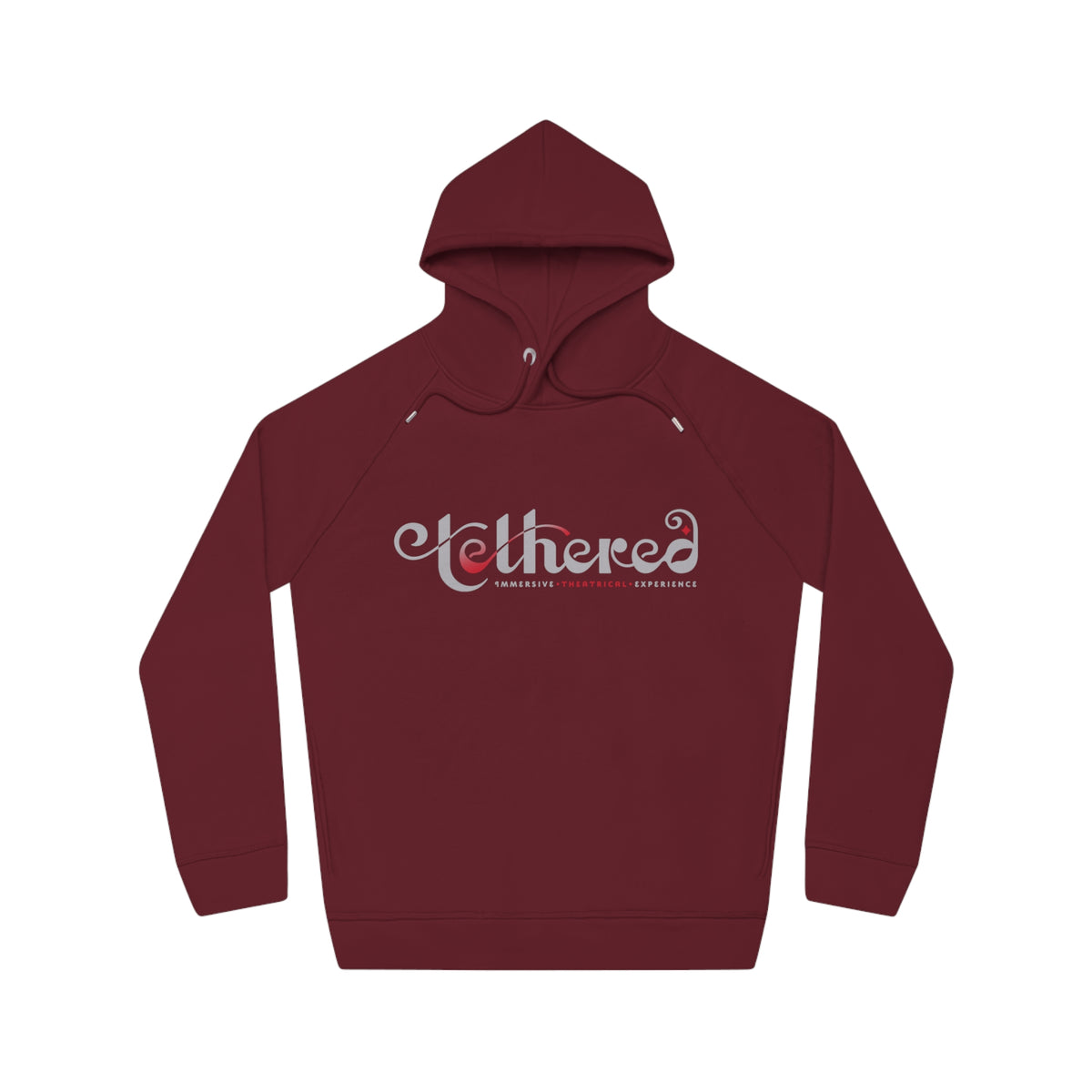 Tethered "White" Logo Unisex Sider Hoodie