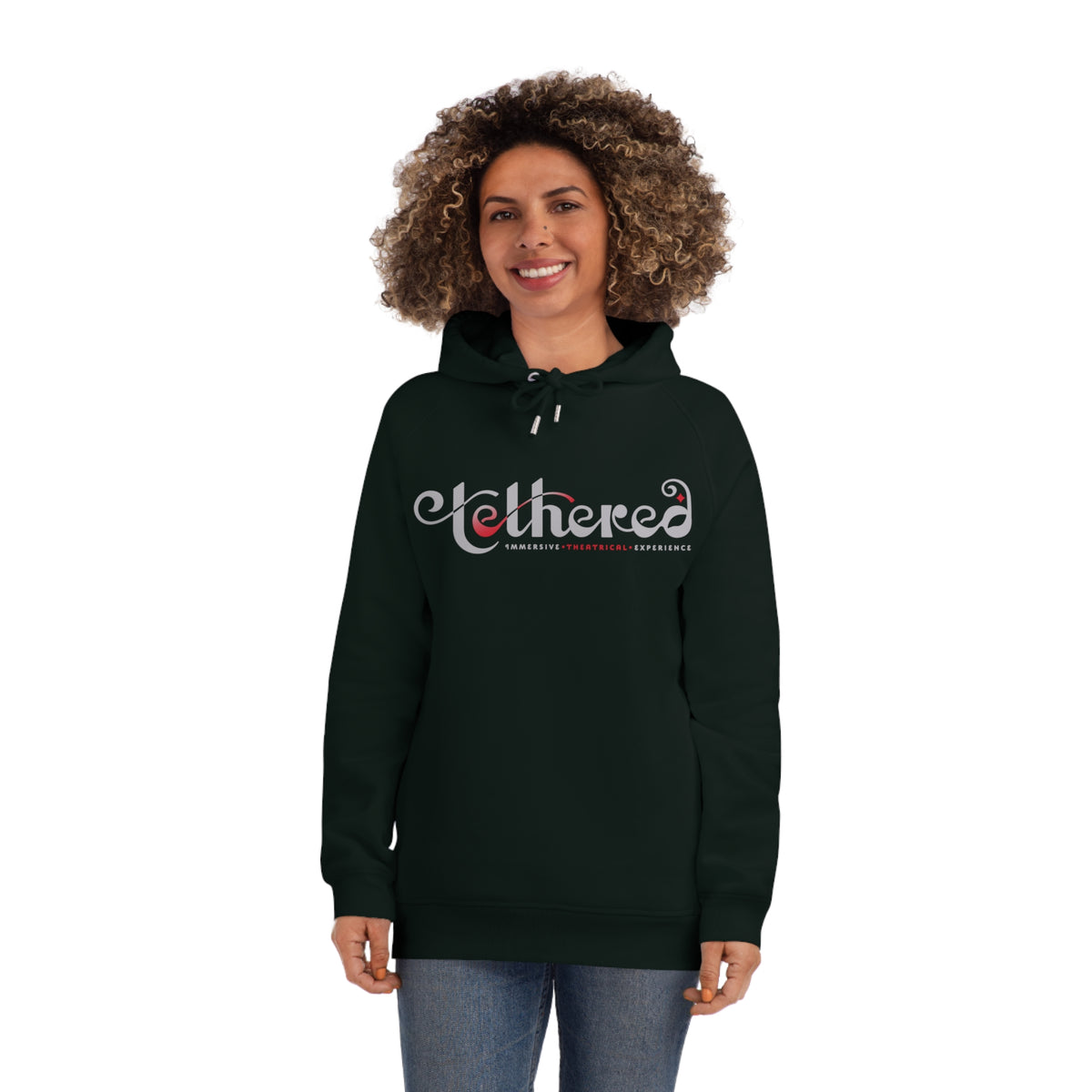 Tethered "White" Logo Unisex Sider Hoodie