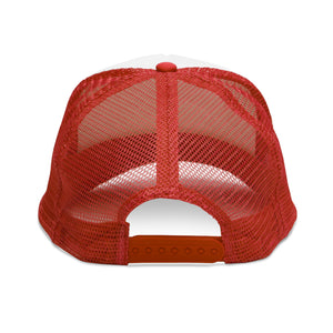 #gettethered Hashtag in Red Mesh Cap