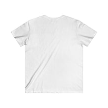 Load image into Gallery viewer, Tethered 2025 Fitted V-Neck T-Shirt – Stylized Script Logo Tee
