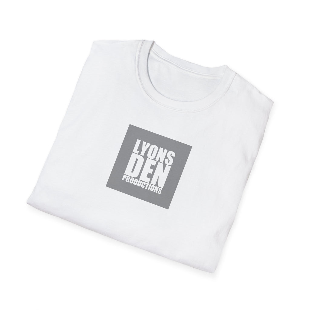 Lyons Den Productions "Gray" Logo Men's Fitted Short Sleeve Tee
