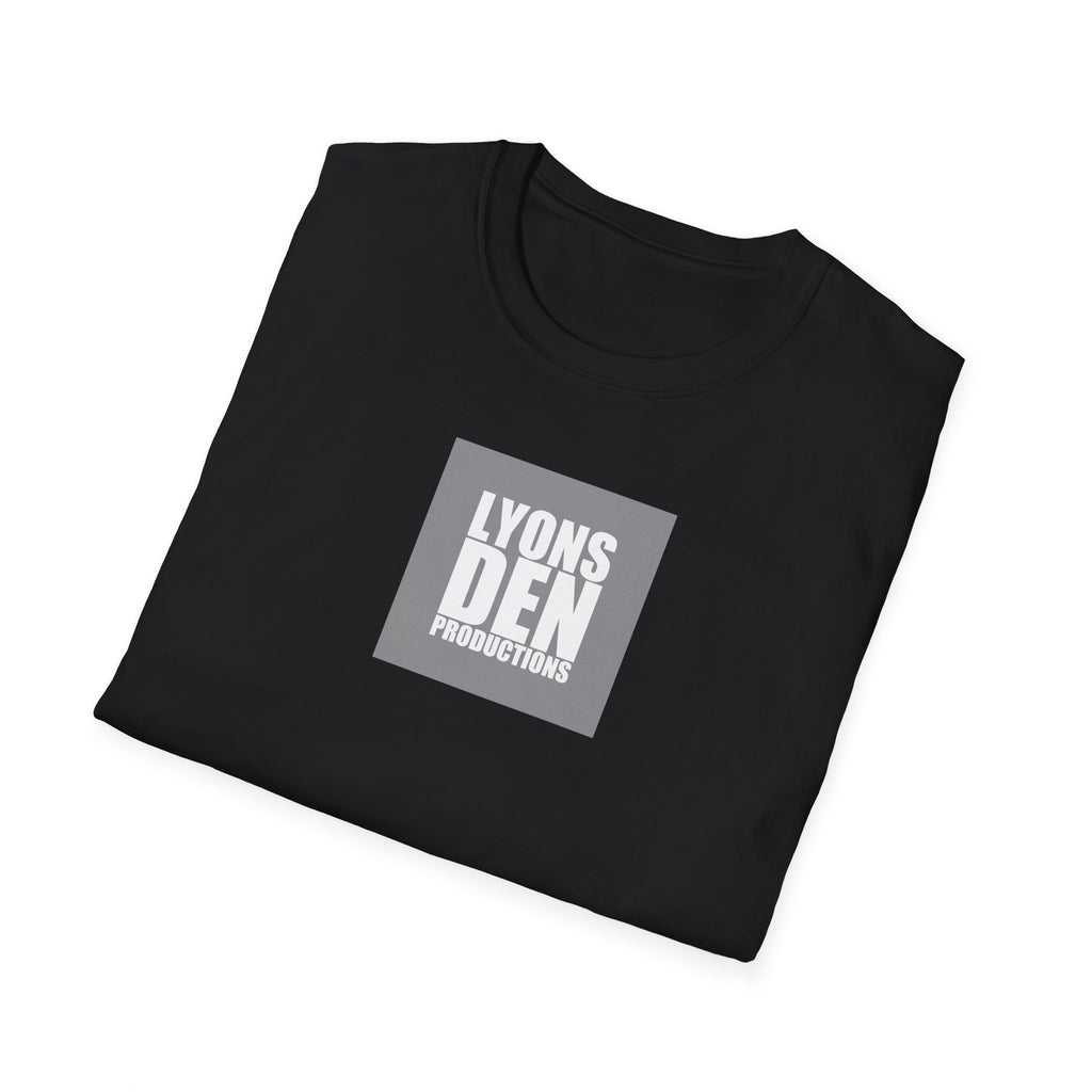 Lyons Den Productions "Gray" Logo Men's Fitted Short Sleeve Tee