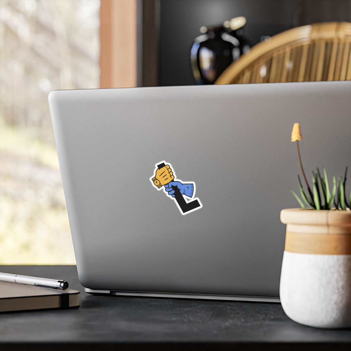 The Lever "L" Logo Kiss-Cut Vinyl Decal