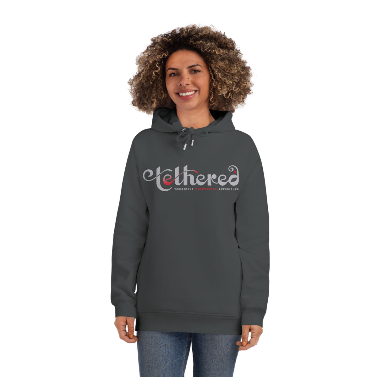 Tethered "White" Logo Unisex Sider Hoodie
