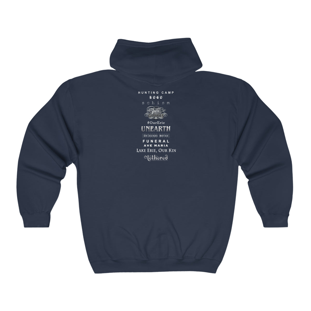 20th Anniversary LDP Filmography Unisex Heavy Blend™ Full Zip Hooded Sweatshirt