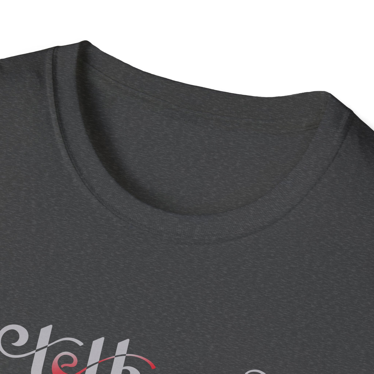 Tethered "White" Logo Unisex Softstyle T-Shirt