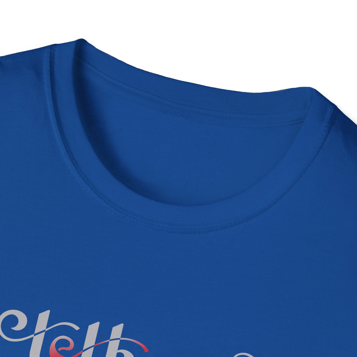 Tethered "White" Logo Unisex Softstyle T-Shirt