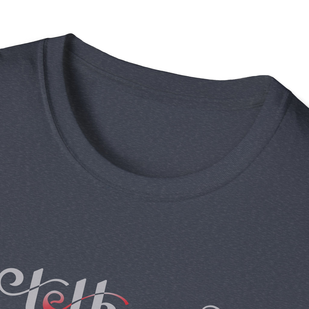 Tethered "White" Logo Unisex Softstyle T-Shirt