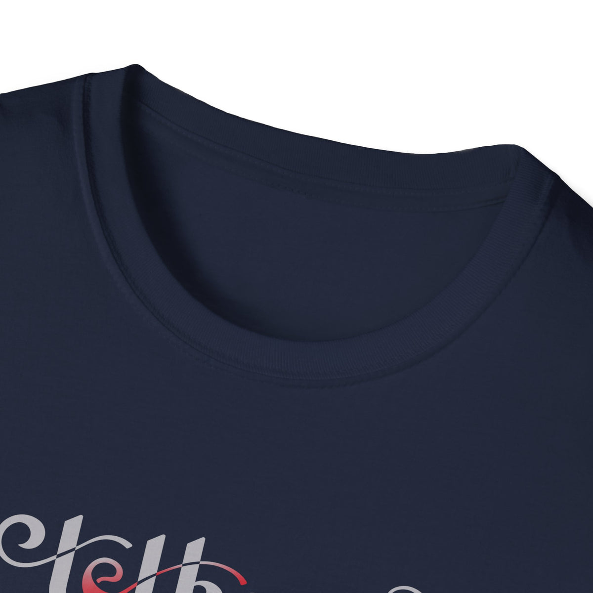 Tethered "White" Logo Unisex Softstyle T-Shirt