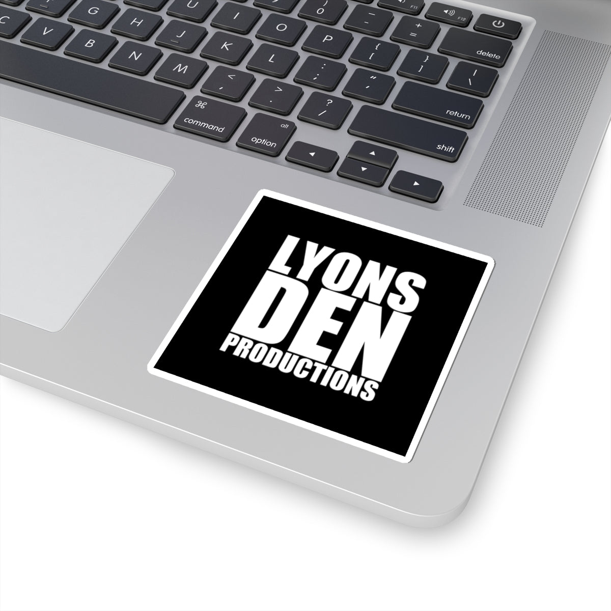 LDP Logo 3x3 Sticker — Black Square Kiss-Cut Sticker
