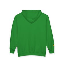 Load image into Gallery viewer, "The Lever" Zip Hoodie with Embroidered Chest &amp; Sleeve Design
