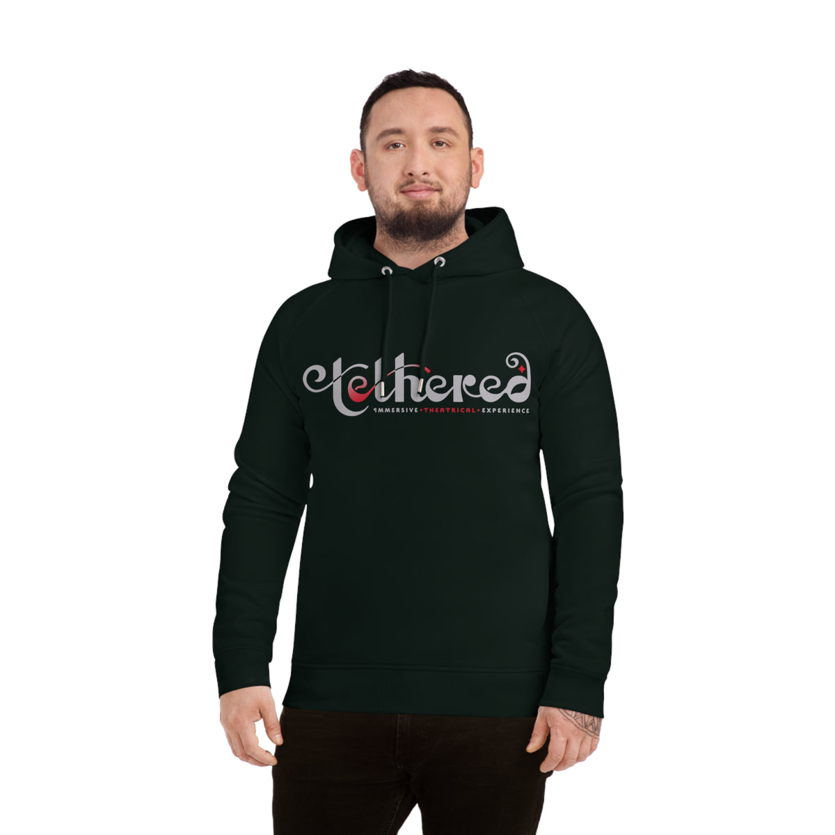 Tethered "White" Logo Unisex Sider Hoodie