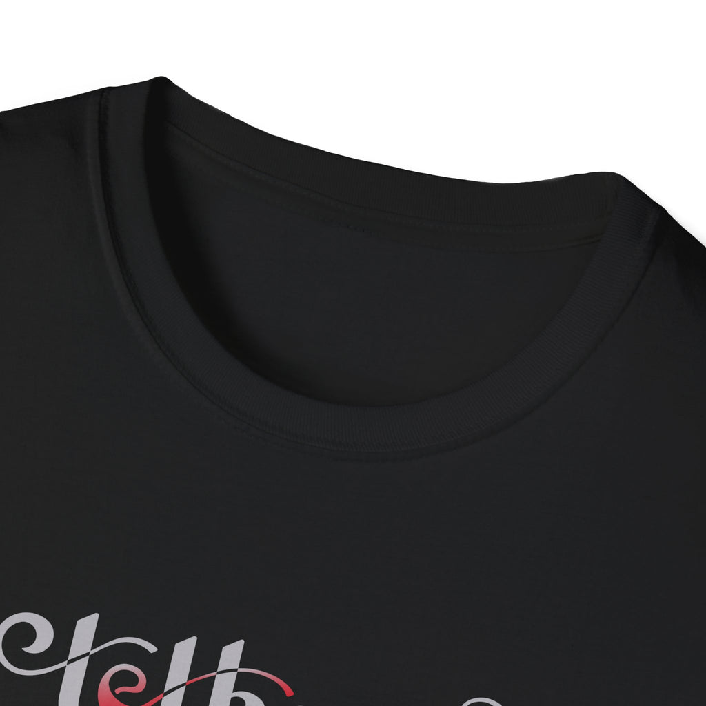 Tethered "White" Logo Unisex Softstyle T-Shirt