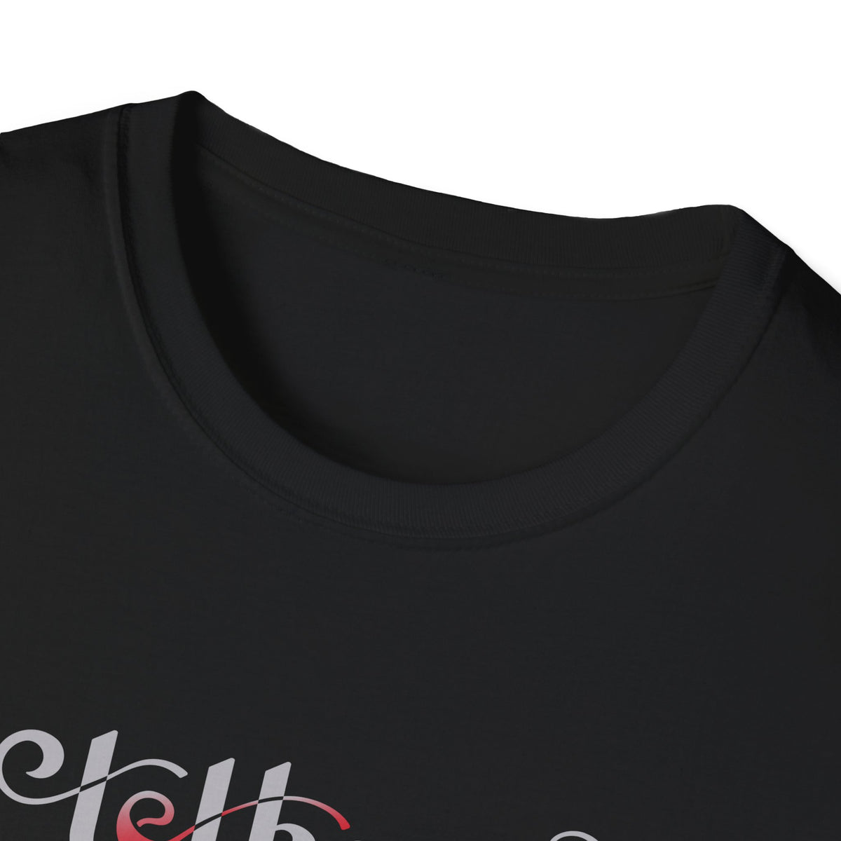 Tethered "White" Logo Unisex Softstyle T-Shirt